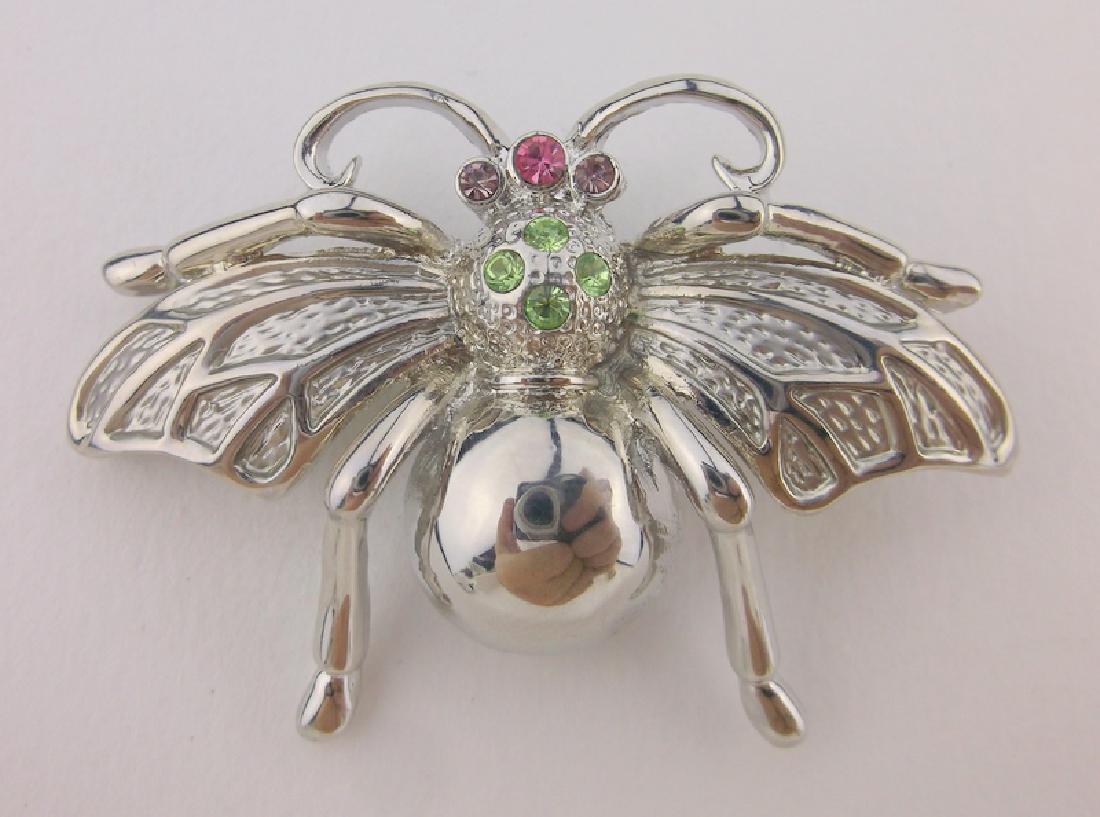 Stunning Rhinestone Insect Brooch (1 of 1)