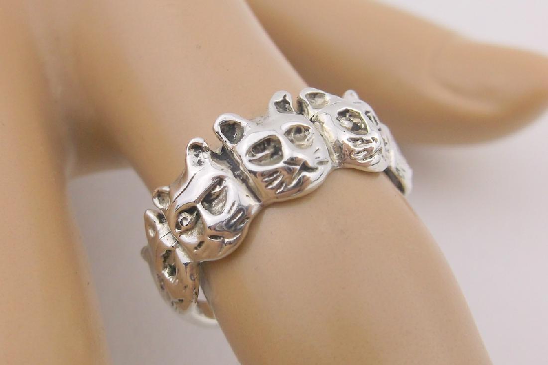 Stunning Sterling Silver Cat Ring 7 (1 of 2)