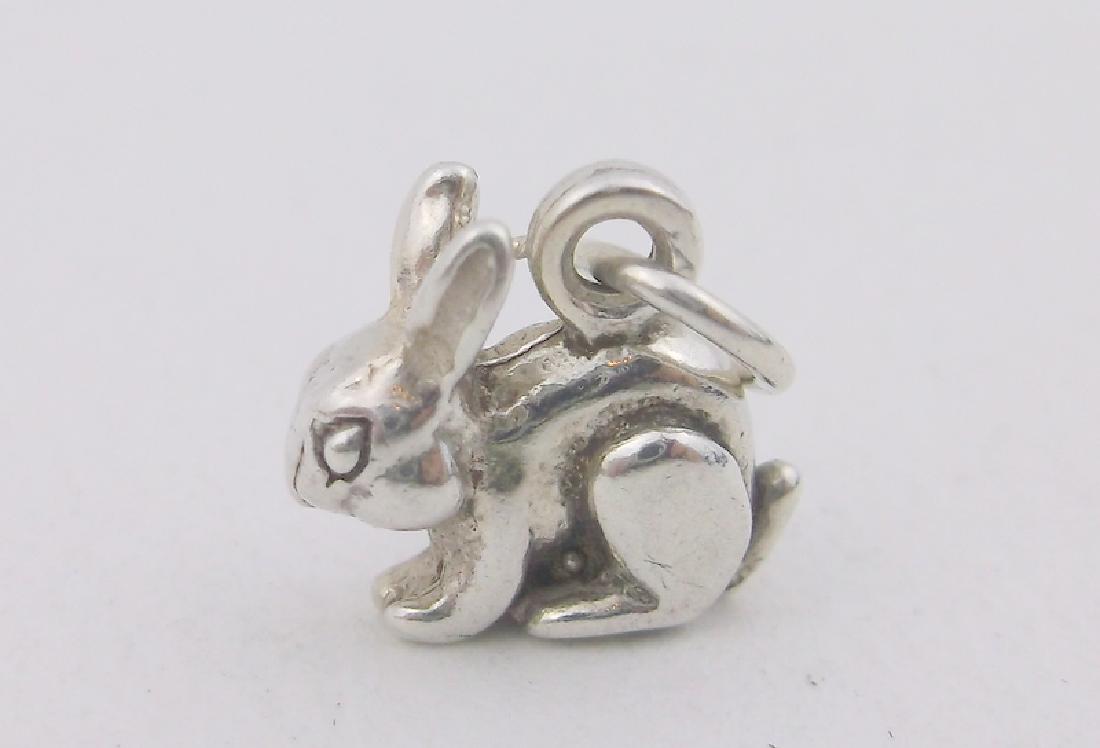 Stunning Sterling Silver Rabbit Charm (1 of 2)