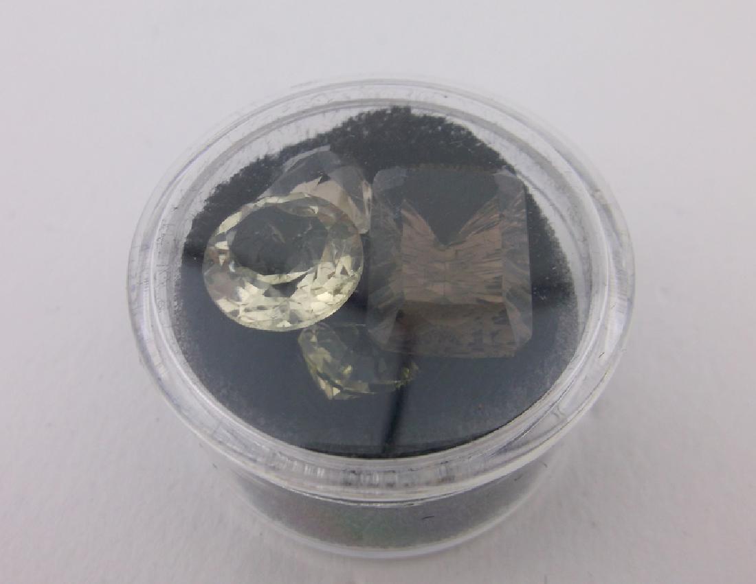 Citrine & Smokey Quartz Genuine Gemstones (1 of 2)