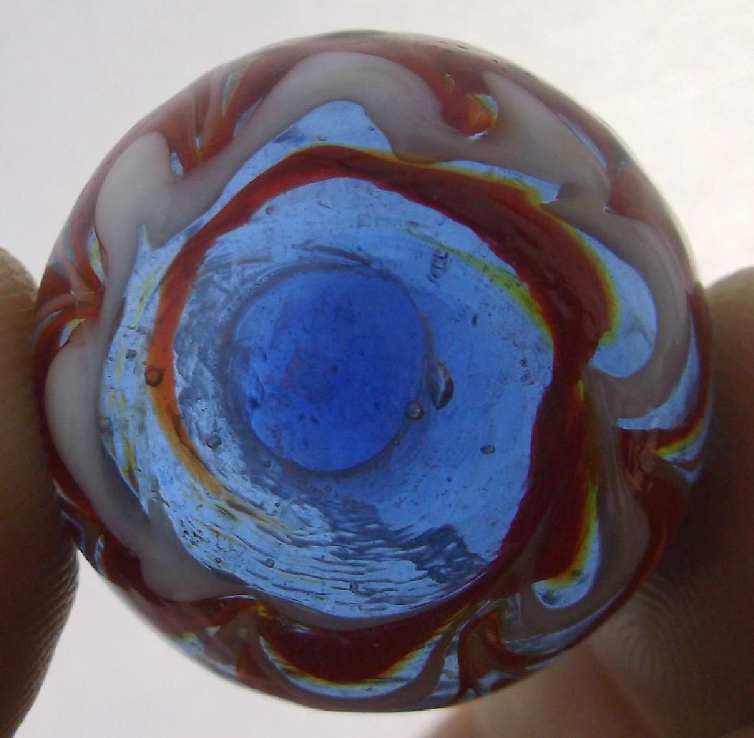 Vintage Akro Agate Swirl Shooter Marble Large (1 of 3)