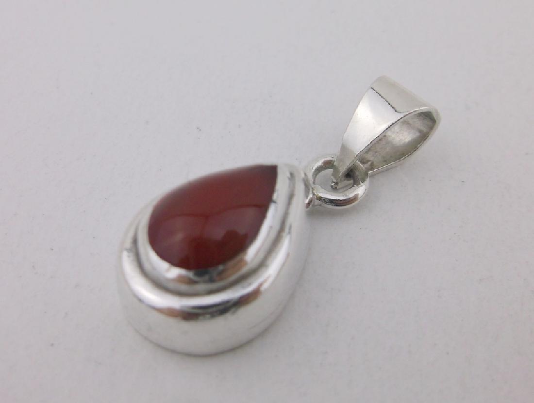 Stunning Thick Sterling Silver Pendant Large Bale (1 of 2)