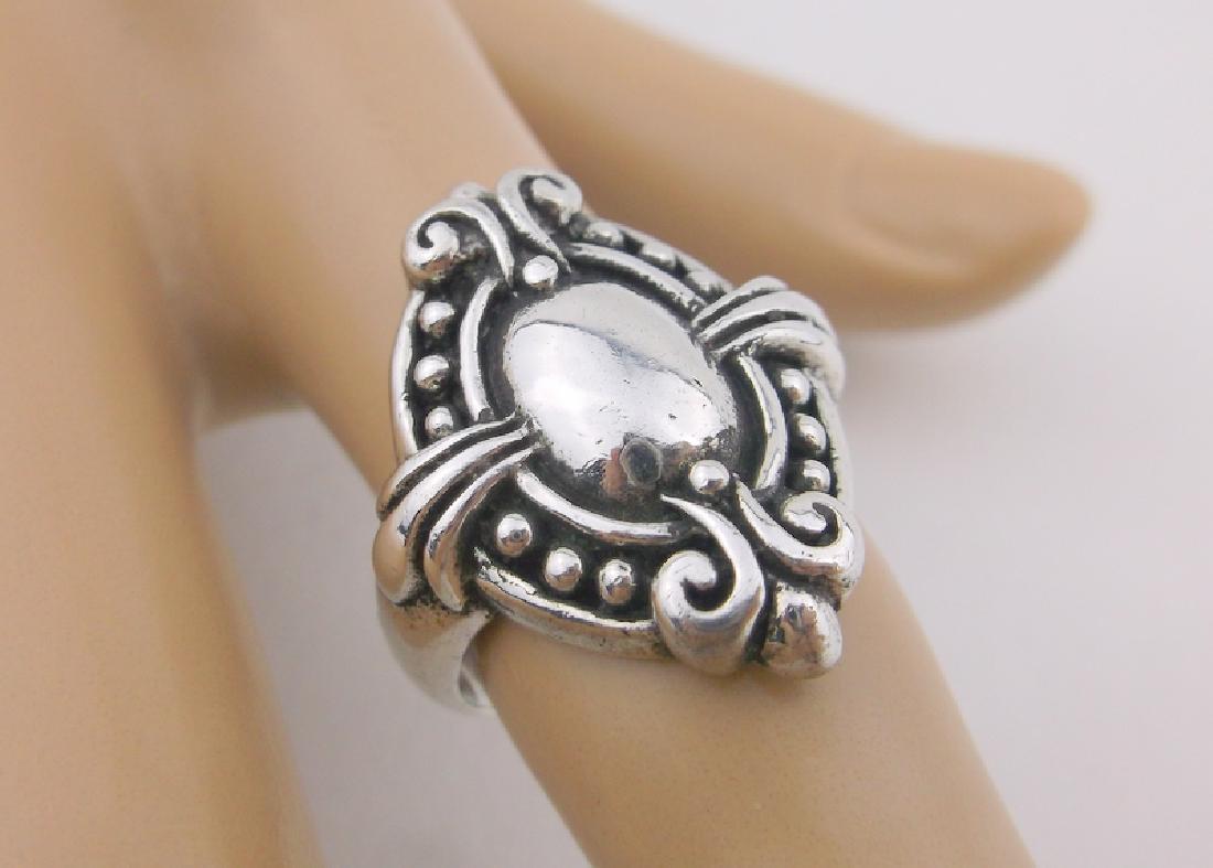 Stunning Heavy Brighton Sterling Silver Ring 6 (1 of 3)