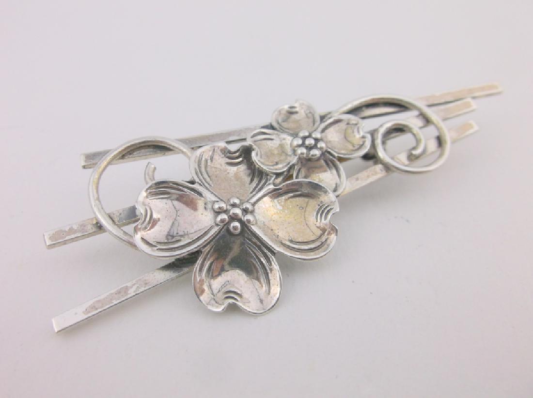 Gorgeous Antique Stuart Nye Sterling Silver Brooch (1 of 2)