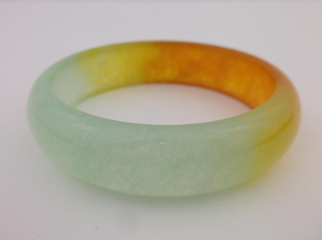 Stunning Jade Bangle Bracelet (1 of 2)