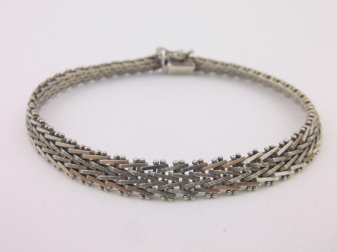 Stunning Thick Sterling Silver Chain Bracelet (1 of 2)