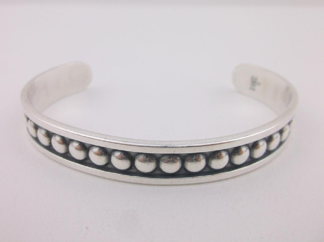 Heavy James Avery Sterling Silver Cuff Bracelet (1 of 4)