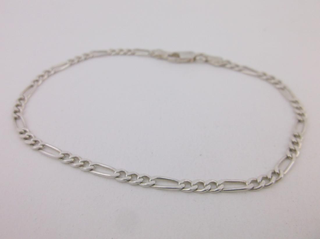 Stunning Sterling Silver Chain Bracelet: Guaranteed Solid 925 Sterling Silver, in Excellent Condition