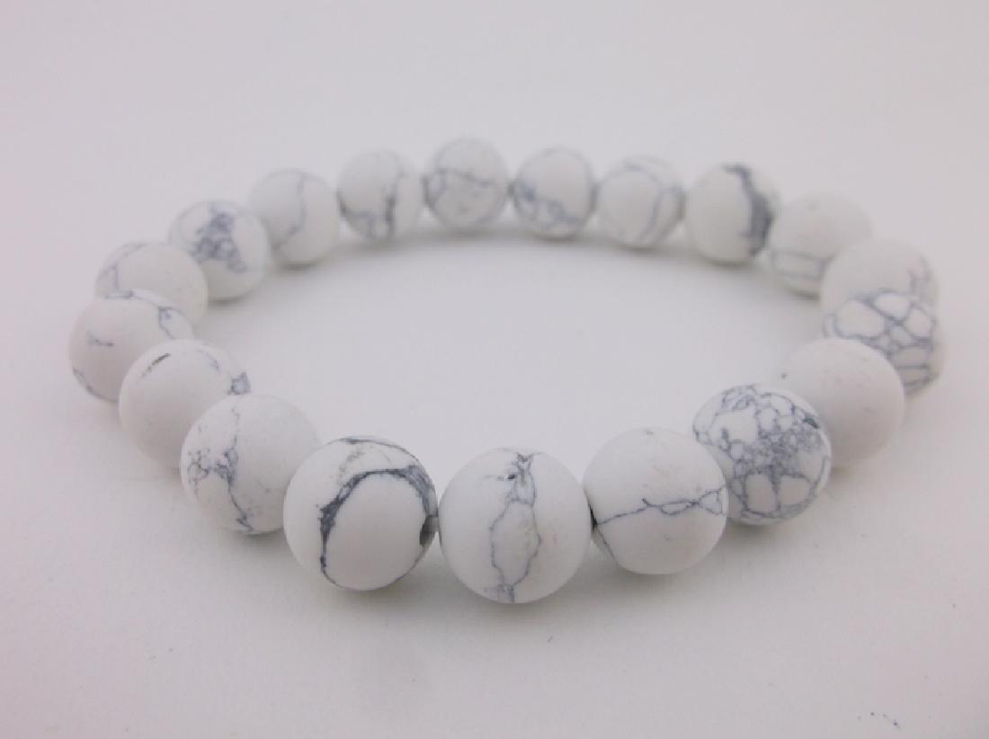 New Healing Howlite Bracelet Large (1 of 1)