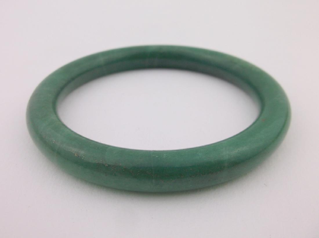 Stunning Jade Bangle Bracelet (1 of 2)