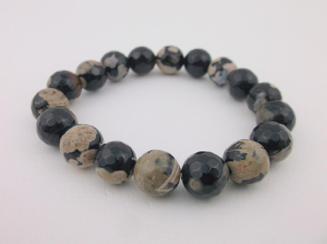 New Healing Obsidian Bracelet Geode (1 of 1)