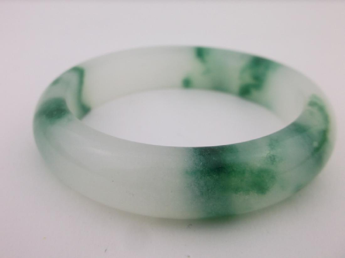 Stunning Jade Bangle Bracelet (1 of 2)