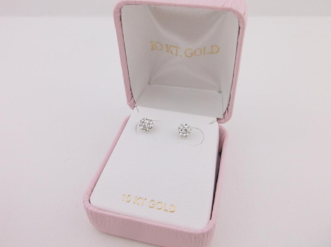 New 10kt Gold Stud Earrings (1 of 2)