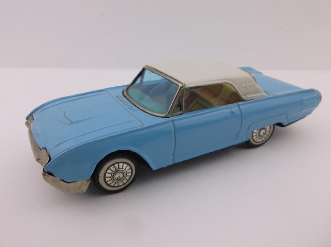 Antique Bandai Ford Thunderbird Tin Friction Car (1 of 7)