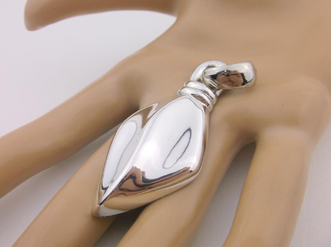 Stunning Large Heavy Sterling Silver Pendant (1 of 2)