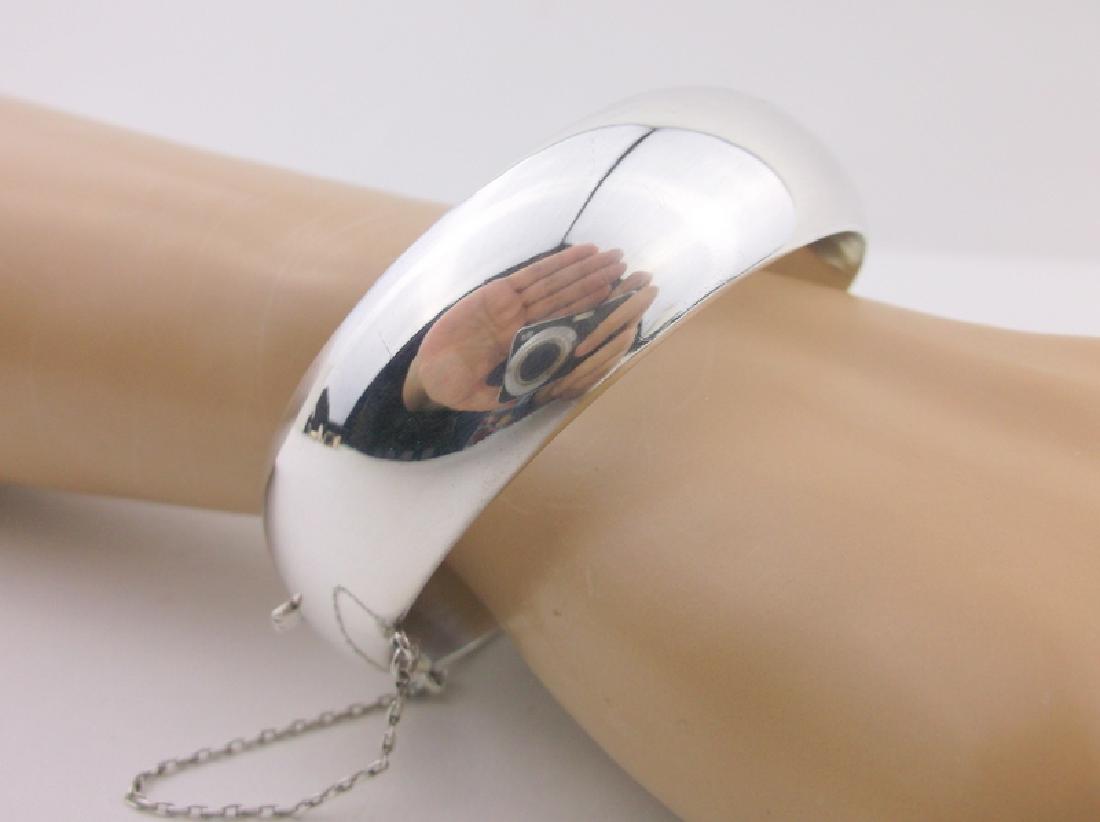 Stunning Huge Vintage Sterling Silver Bracelet Heavy (1 of 4)