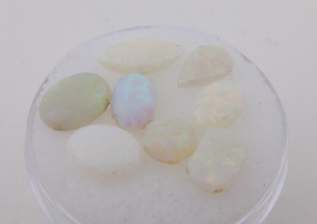 Stunning 4ct Genuine White Opal Gemstones (1 of 2)