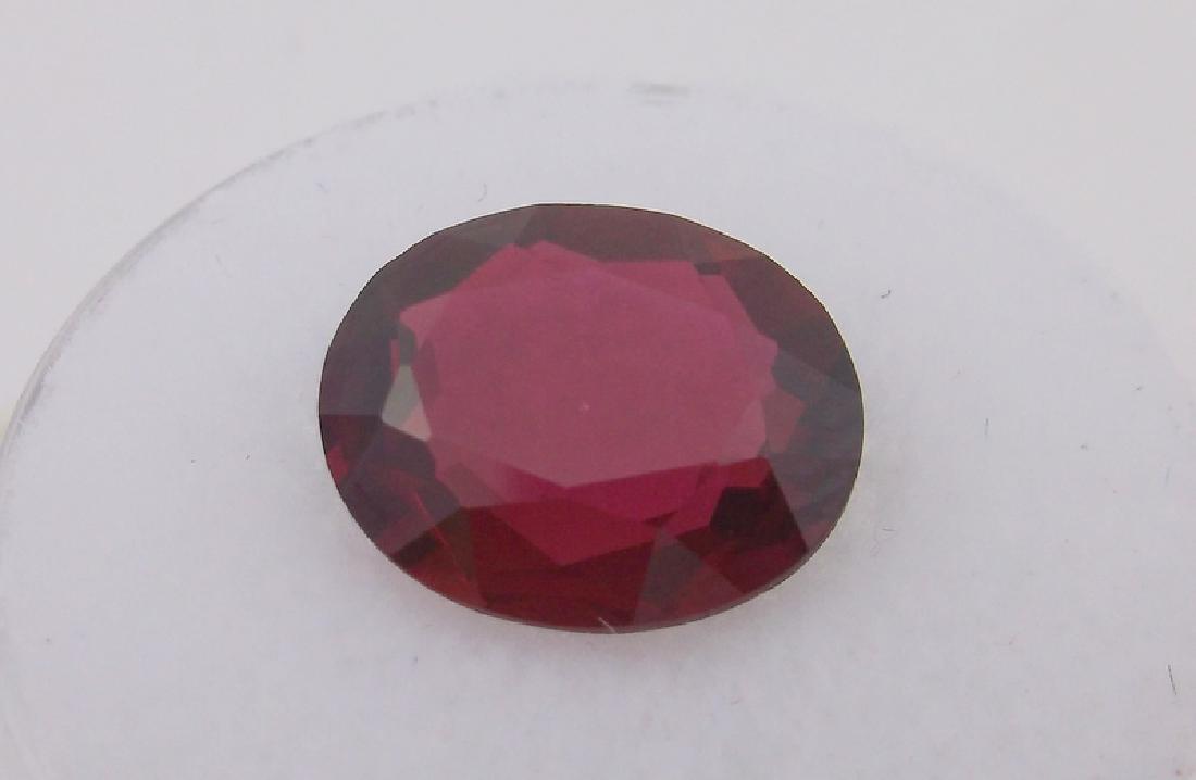 Incredible 5ct Genuine Ruby Solitaire Gemstone (1 of 3)