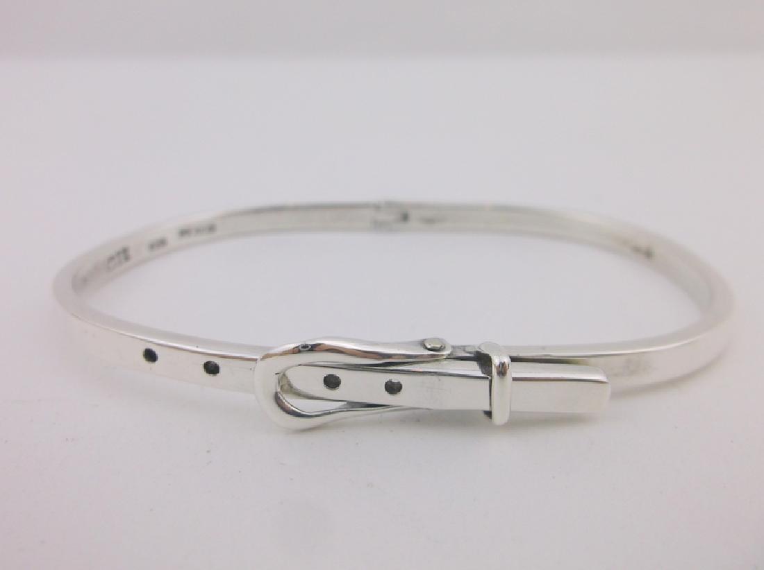Stunning Heavy Sterling Silver Belt Bracelet (1 of 2)