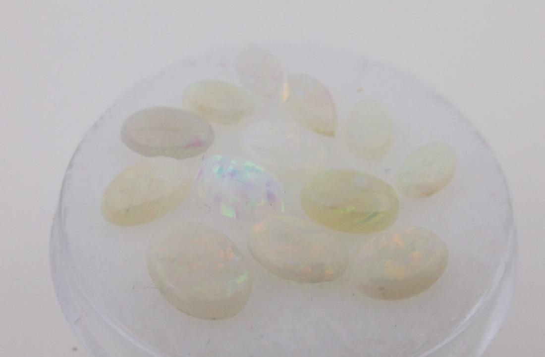 Stunning 2.5ct Genuine White Opal Gemstones (1 of 2)