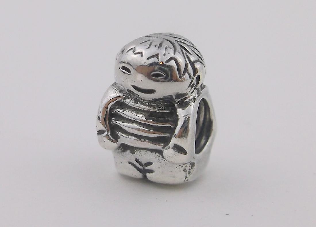 Authentic Pandora Sterling Silver Boy Charm (1 of 2)