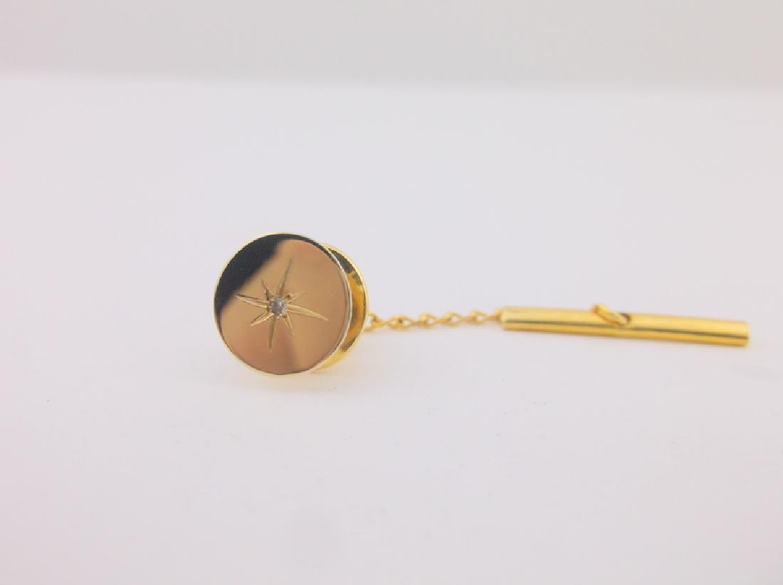Stunning Vintage Anson 14kt Gold Tie Pin (1 of 2)