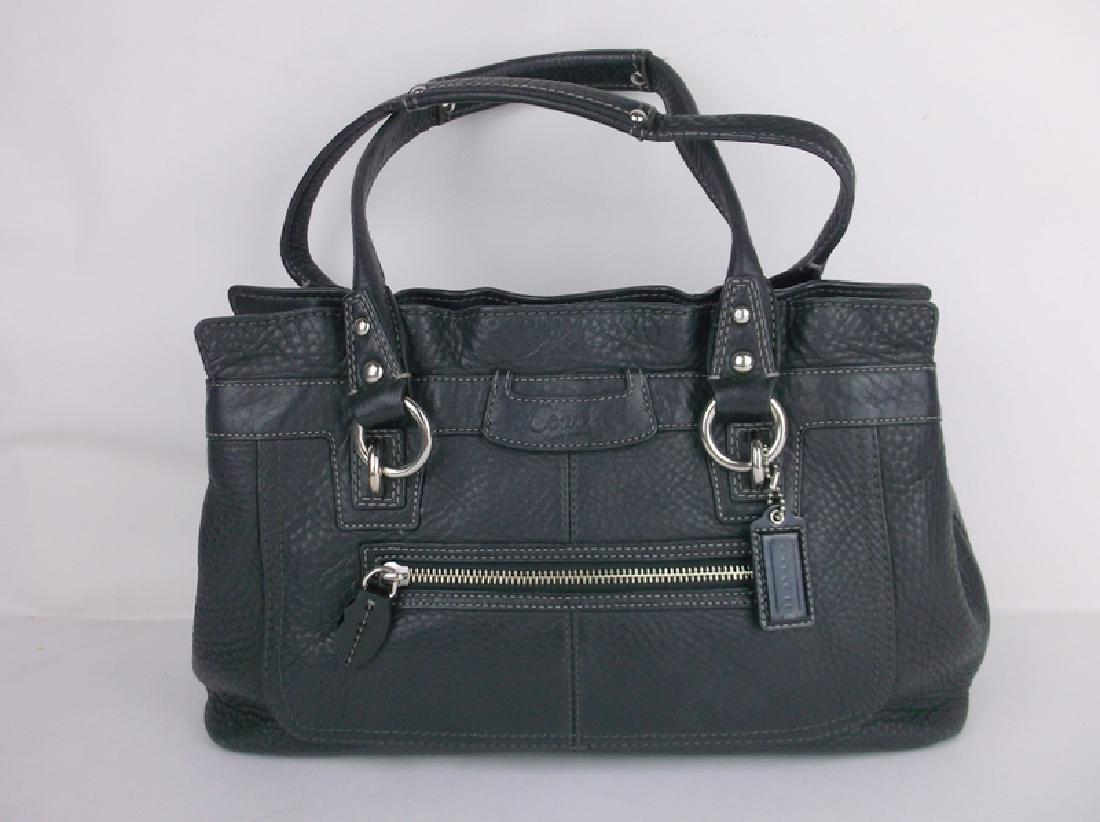 Stunning Leather Coach Handbag Purse (1 of 7)