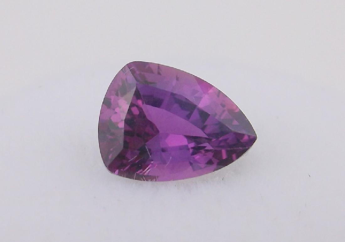 Stunning 2ct Genuine Purple Ruby Gemstone Solitaire (1 of 2)