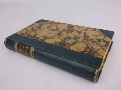 ULTRA RARE 1836 Last of the Mohicans Book Leather Bound: An ultra rare original 1836 Last of the Mohicans Book with leather-bound spine in beautiful condition especially for the age, very well taken care of, This is the Second Edition first printing. Very V