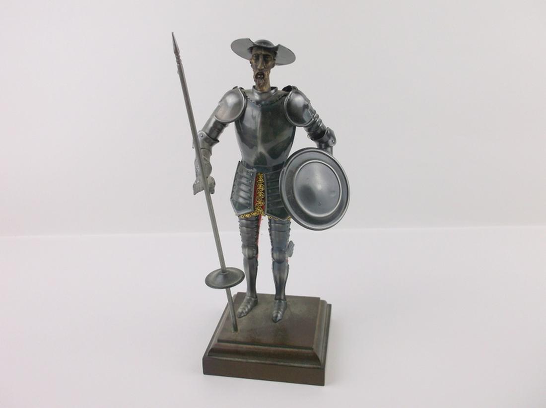 Gorgeous Metal Armor Conquistador Statue (1 of 6)