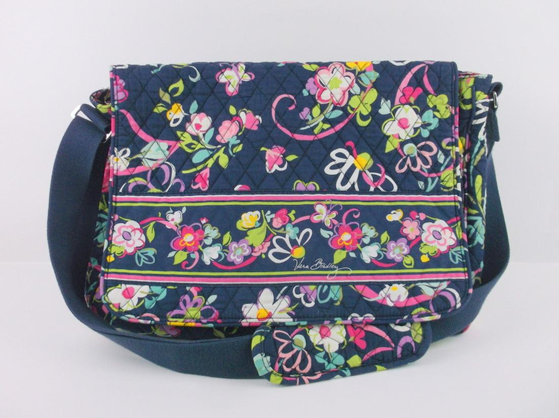 Like New Vera Bradley Diaper Bag Purse Large: Like New