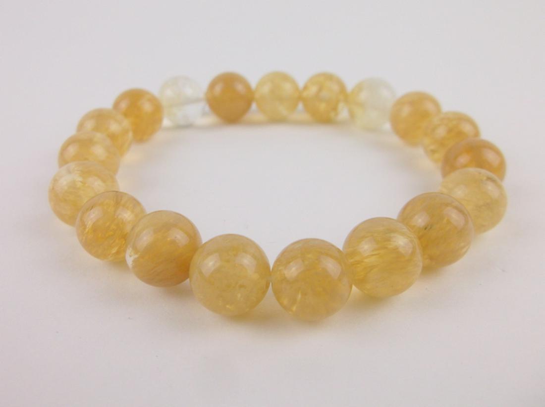 New Healing Genuine Watermelon Agate Bracelet Large (1 of 2)