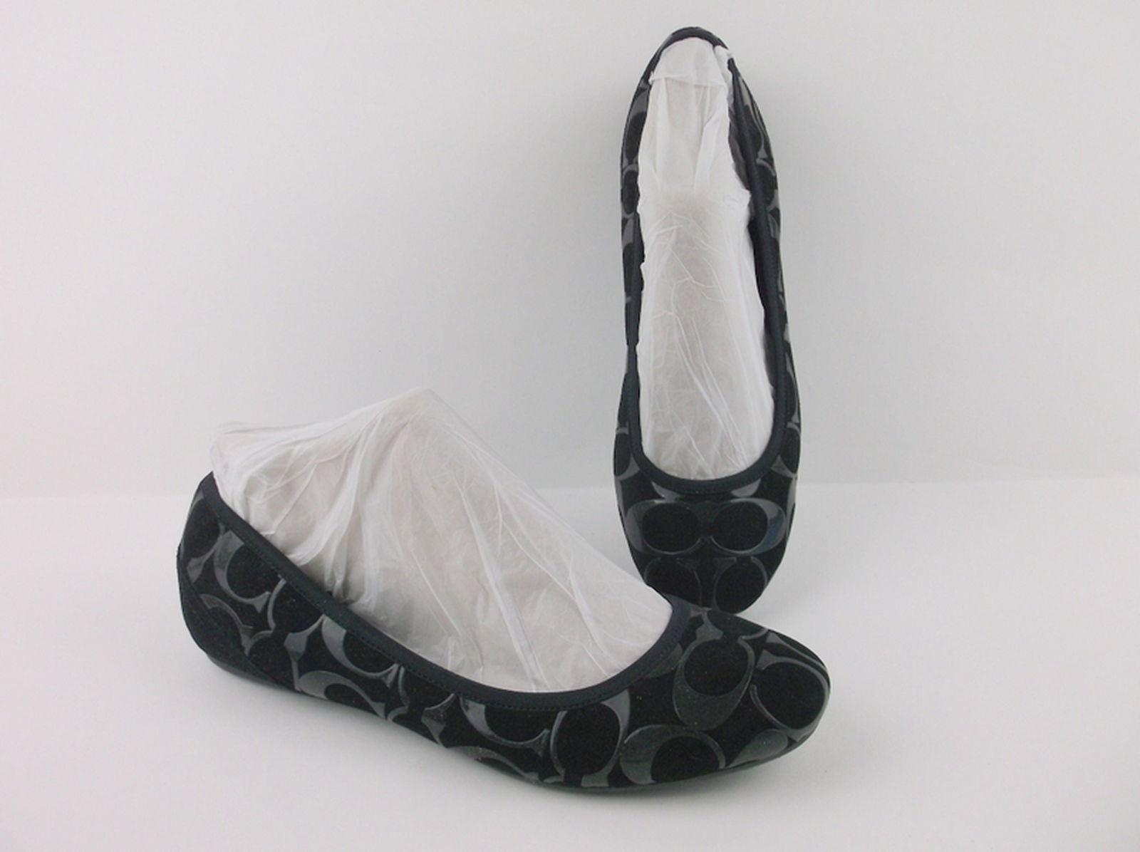 Stunning Authentic Coach Flats Womens 7.5 Like New (1 of 8)