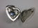 Incredible Sterling 2ct Aquamarine Locket Pendant - 3