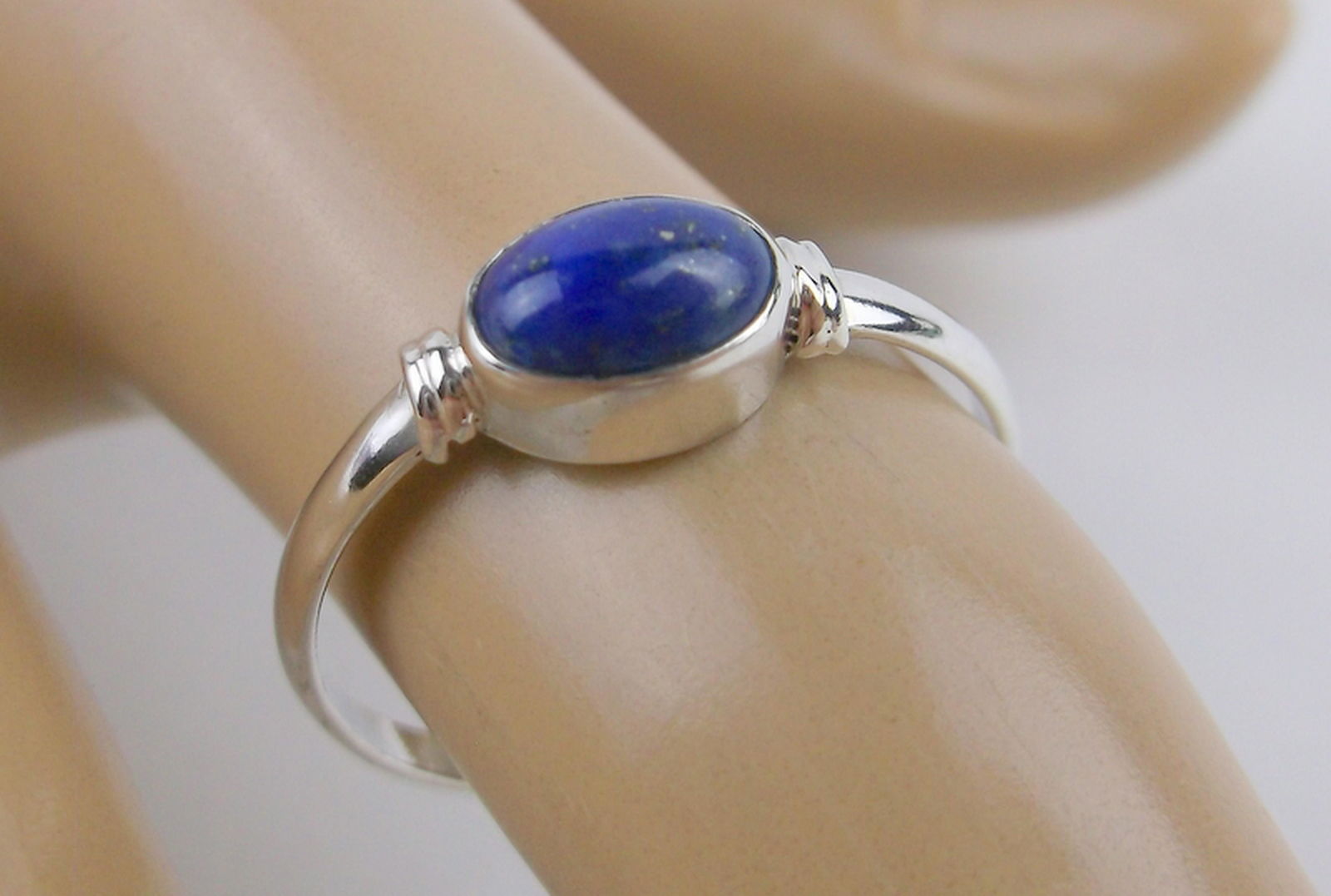 New Sterling Silver Lapis Ring 8 (1 of 1)