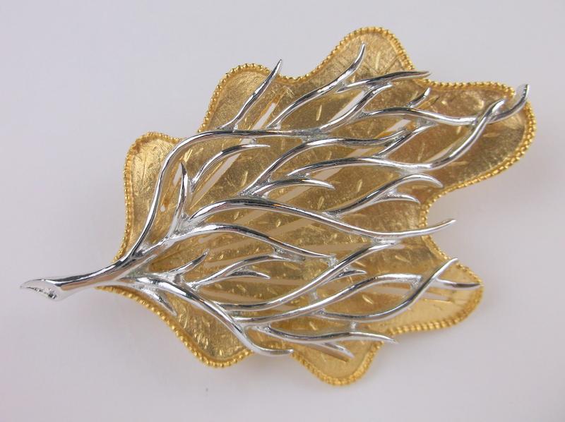 Incredible Large Vintage Coro Craft Brooch (1 of 3)