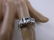 Stunning Sterling Silver Engagement Ring 6.75 - 2