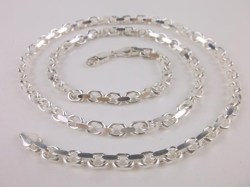New Super Heavy Sterling Chain Necklace 24" THICK (1 of 2)