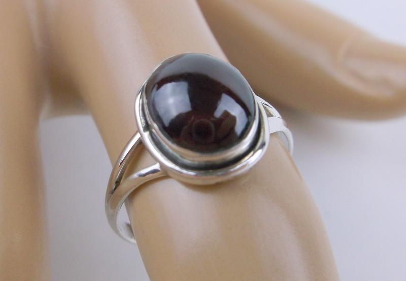 New Sterling Silver 3ct Genuine Amethyst Ring 7 (1 of 1)