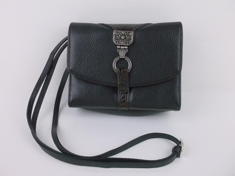 Stunning Brighton Leather Crossbody Handbag Purse (1 of 7)