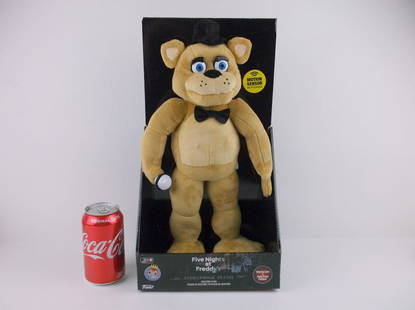 New Large Five Nights At Freddys Motion Jump Scare Toy: Works as a motion activated jump scare large plush, new condition, works perfect retails for $59.95