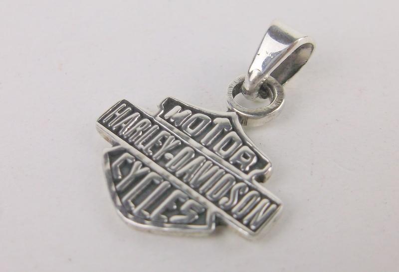 Stunning Sterling Harley Davidson Pendant Motorcycles: Guaranteed Solid 925 Sterling Silver, in Excellent Condition