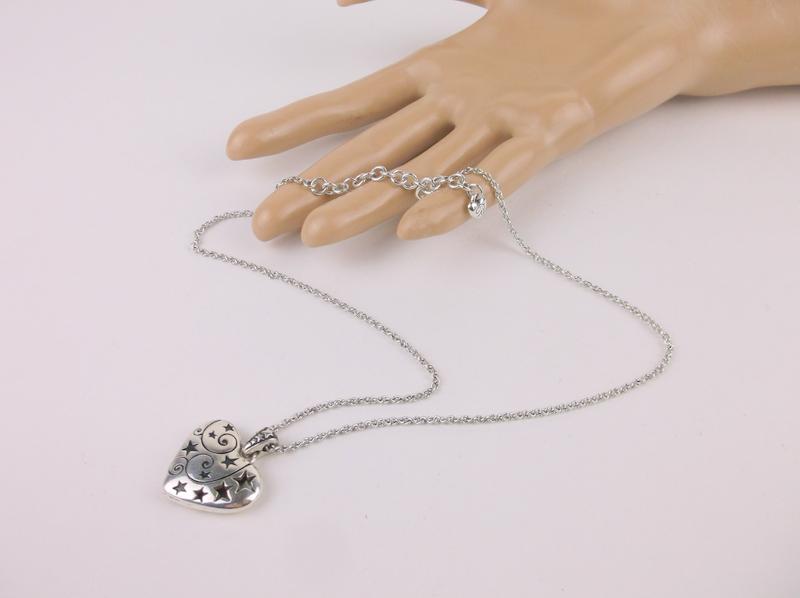Stunning Brighton Heart Necklace 18" (1 of 2)