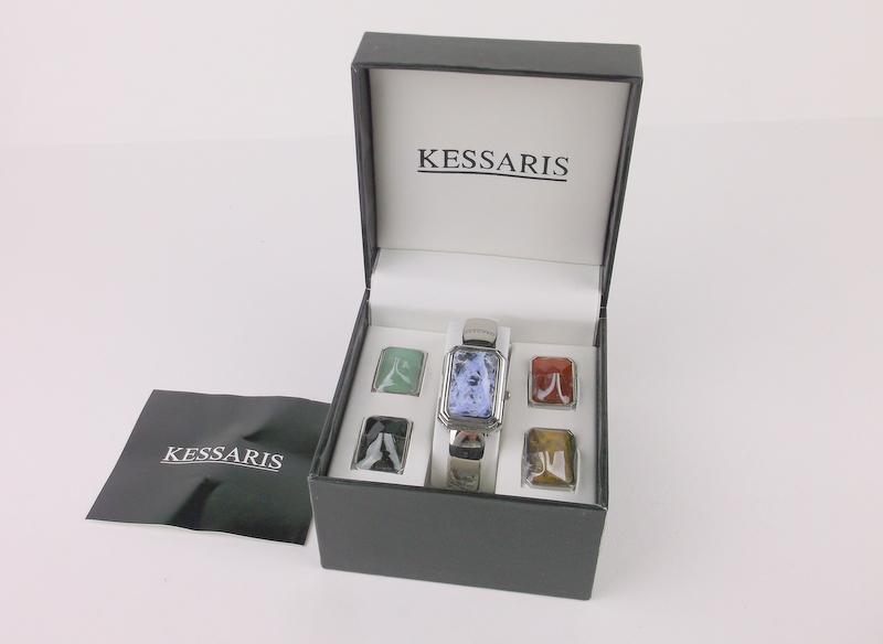 New Kessaris Genuine Gemstone Wristwatch Boxed (1 of 5)