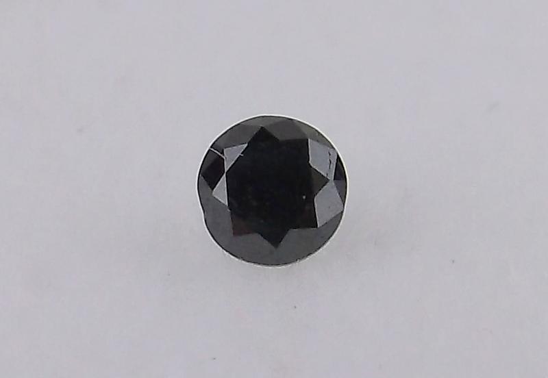 Genuine Black Diamond Solitaire Gemstone: 100 percent genuine gemstones in excellent condition