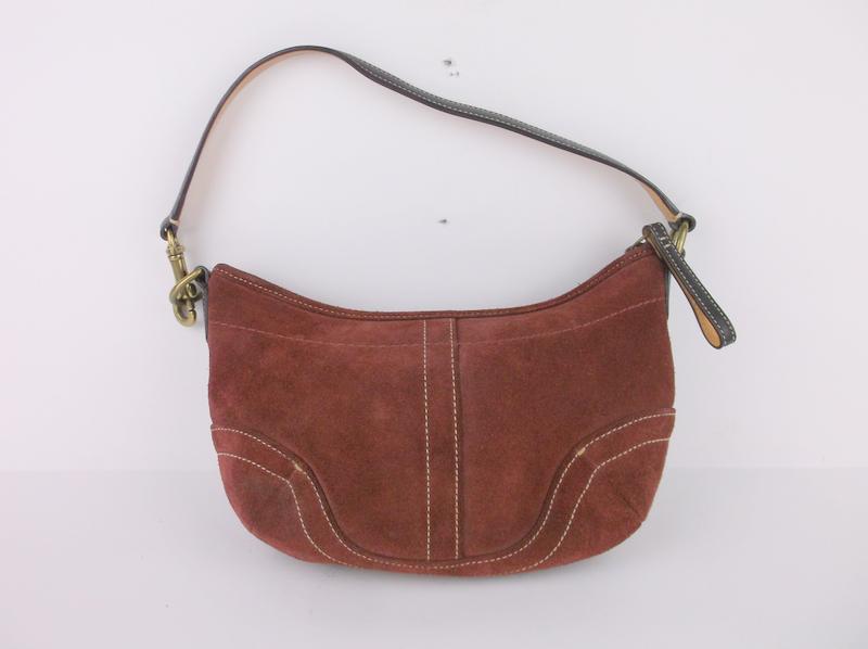 Stunning Authentic Coach Leather Handbag Purse (1 of 4)