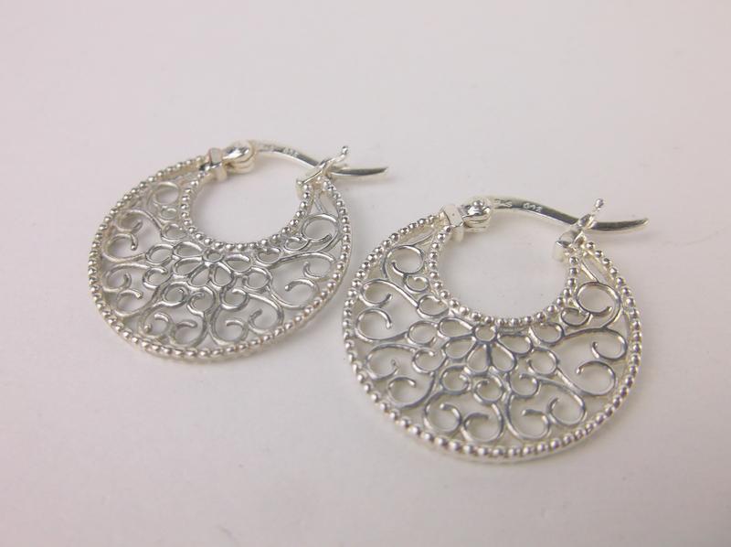 Stunning Sterling Silver Earrings (1 of 1)