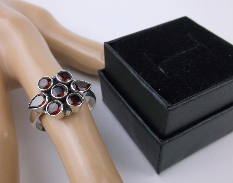 New Boxed Nicky Butler Sterling Garnet Ring 10 (1 of 2)