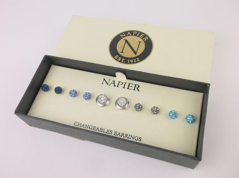 New Boxed Napier Stud Earrings Set (1 of 1)