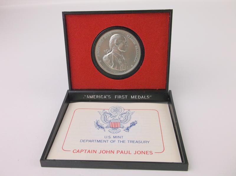 Vint Americas First Medals John Paul Jones Coin (1 of 2)